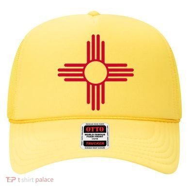 New Mexico State Flag Zia Sun Symbol Hat