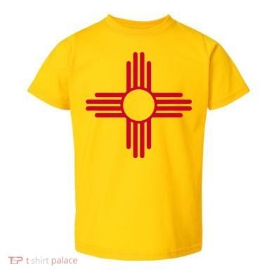 New Mexico State Flag Zia Sun Symbol Toddler T-Shirt