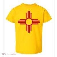 New Mexico State Flag Zia Sun Symbol Toddler T-Shirt thumb 0