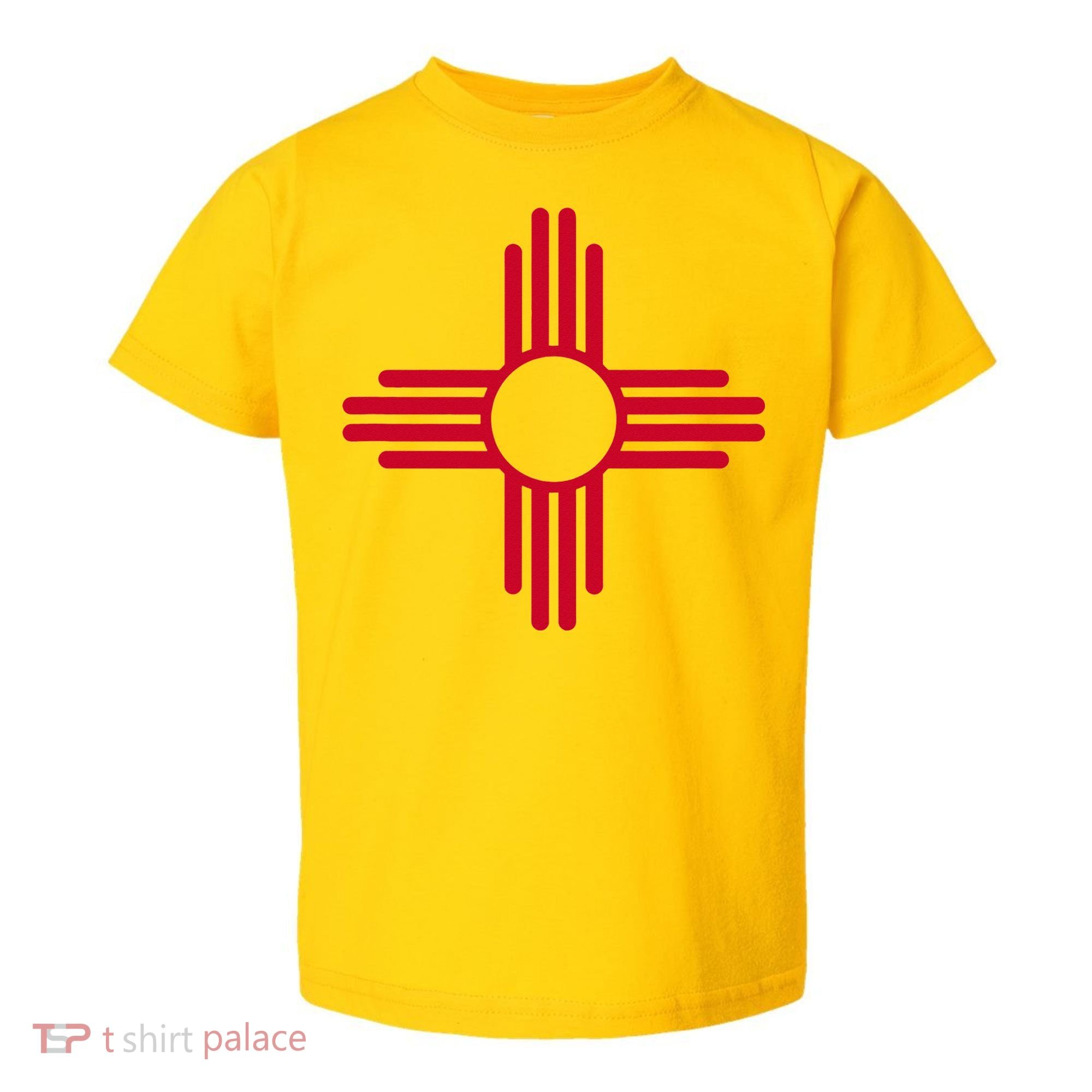 New Mexico State Flag Zia Sun Symbol Toddler T-Shirt