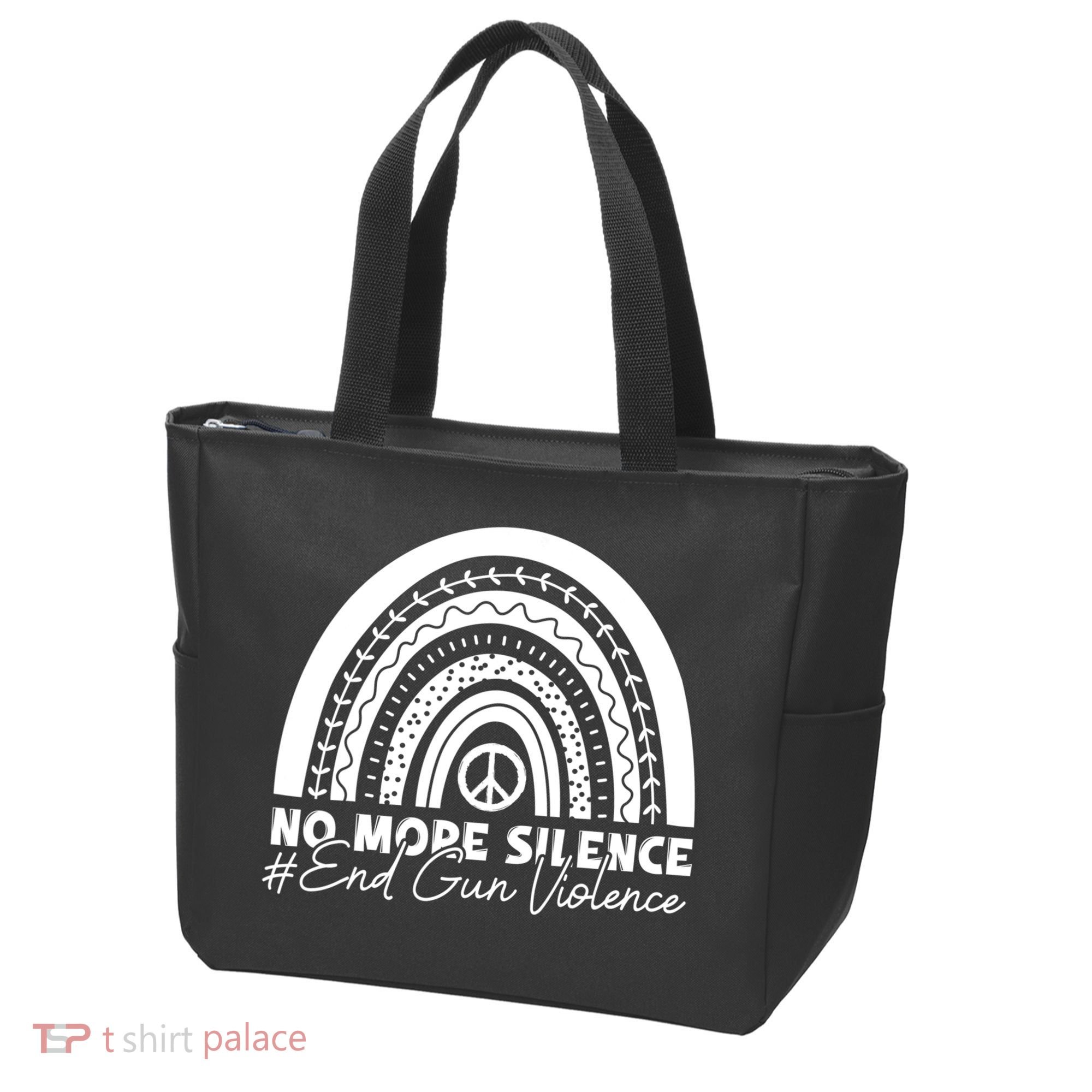 No More Silence End Gun Violence Awareness Day Wear Orange Tote Bag