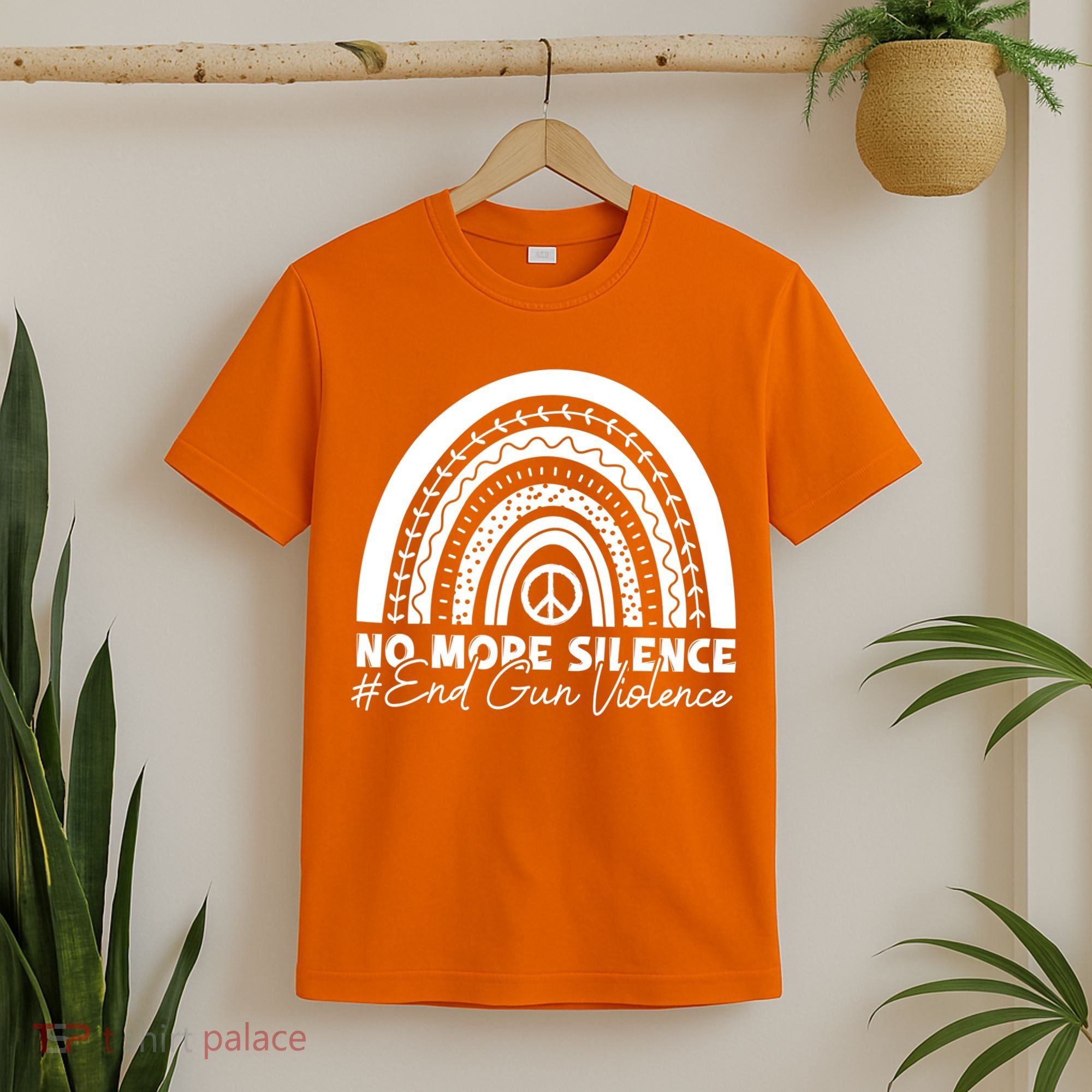 No More Silence End Gun Violence Awareness Day Wear Orange T-Shirt
