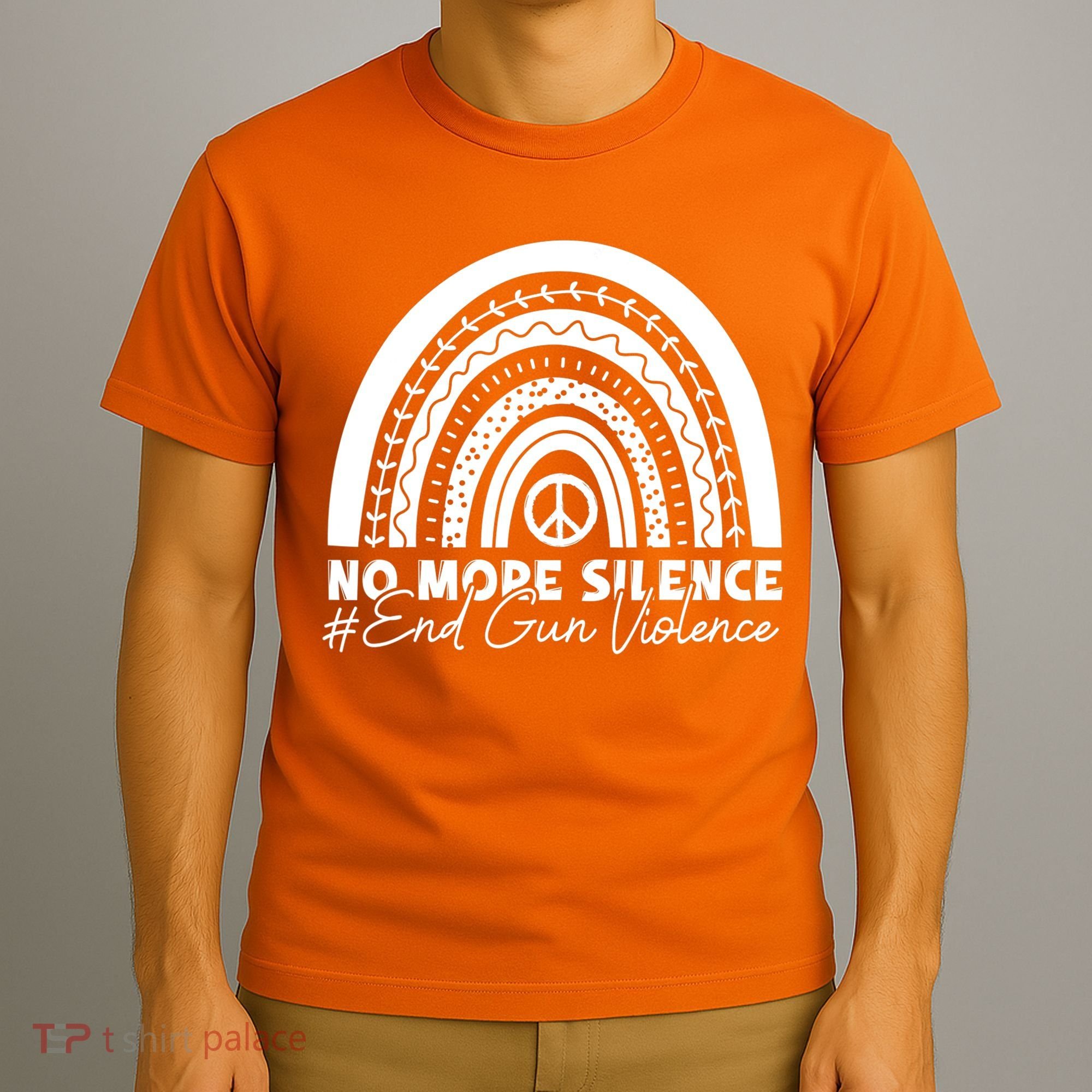 No More Silence End Gun Violence Awareness Day Wear Orange T-Shirt