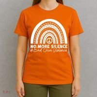 No More Silence End Gun Violence Awareness Day Wear Orange T-Shirt thumb 4