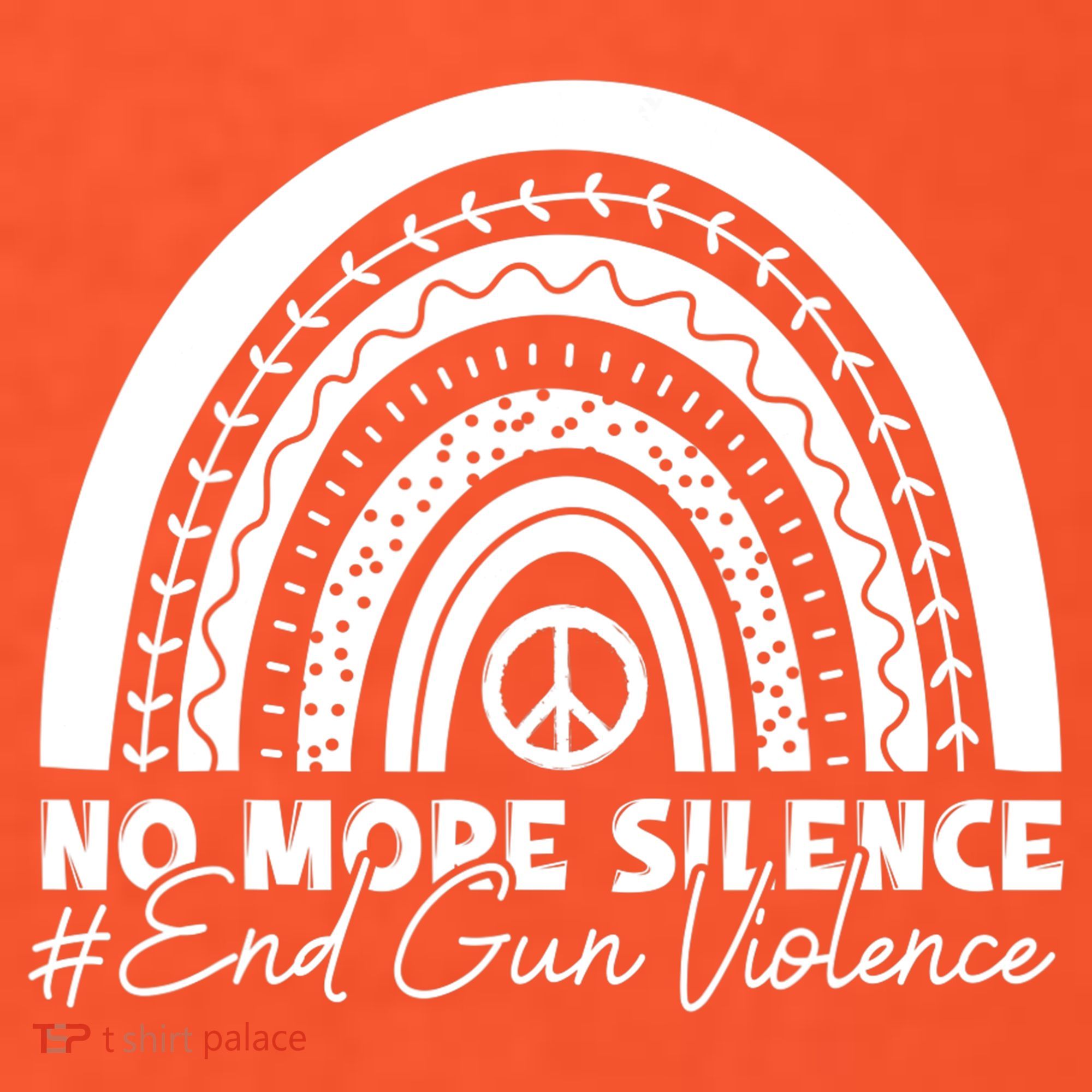 No More Silence End Gun Violence Awareness Day Wear Orange T-Shirt