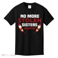 No More Stolen Sisters MMIW Missing Murdered Indigenous Girl Kids T-Shirt thumb 0