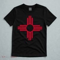 NEW MEXICO STATE FLAG ZIA SUN SYMBOL ALBUQUERQUE SANTA FE T-Shirt thumb 5