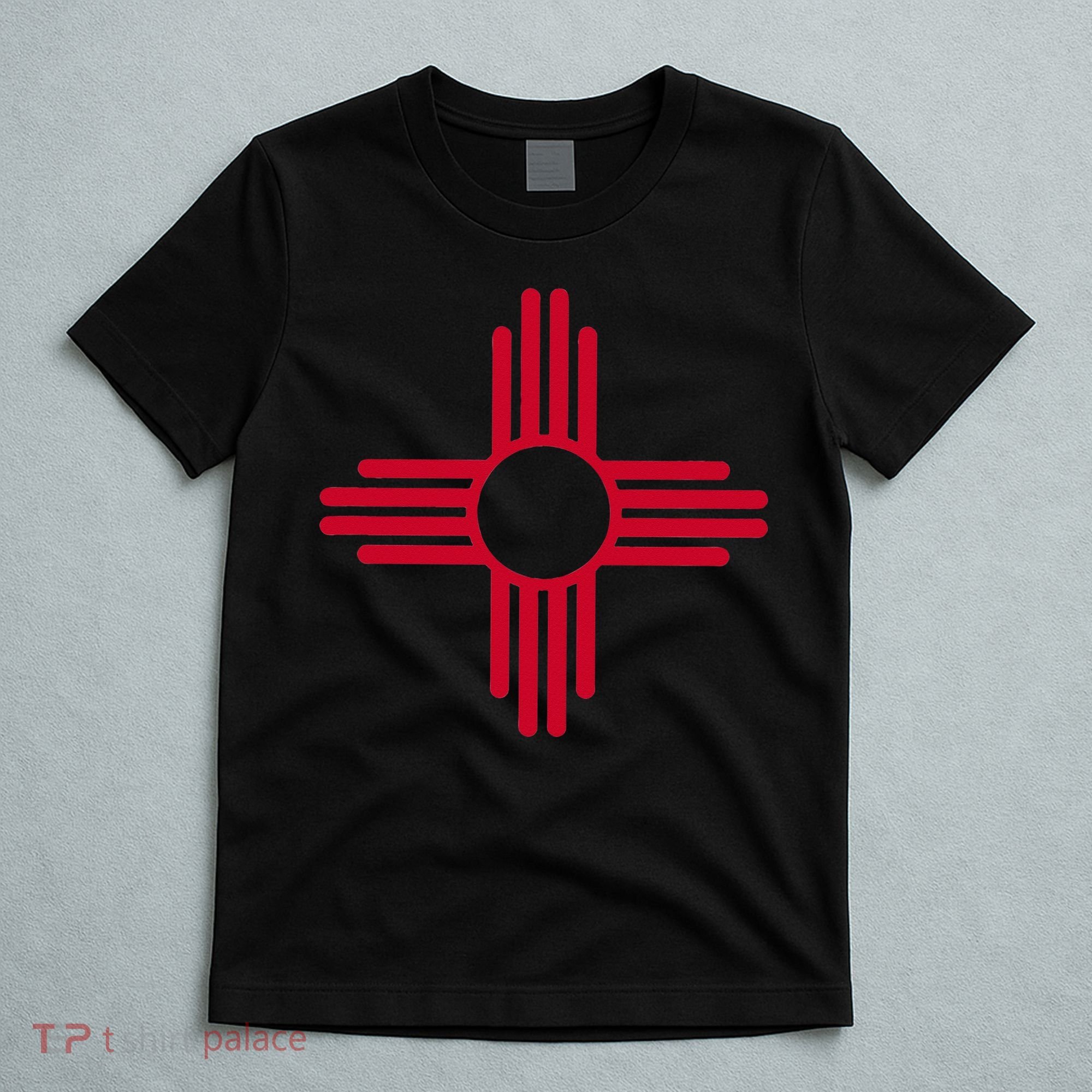 NEW MEXICO STATE FLAG ZIA SUN SYMBOL ALBUQUERQUE SANTA FE T-Shirt
