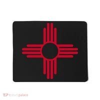 NEW MEXICO STATE FLAG ZIA SUN SYMBOL ALBUQUERQUE SANTA FE Mousepad thumb 0