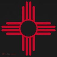 NEW MEXICO STATE FLAG ZIA SUN SYMBOL ALBUQUERQUE SANTA FE Women's Tank Top thumb 5