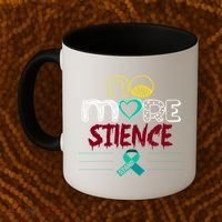 No More Sexual Assault Awareness Gift Teal Ribbon Gift Coffee Mug thumb 2
