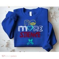 No More Sexual Assault Awareness Gift Teal Ribbon Gift Sweatshirt thumb 2
