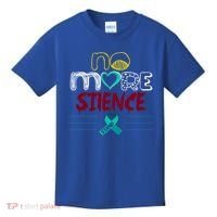 No More Sexual Assault Awareness Gift Teal Ribbon Gift Kids T-Shirt thumb 0
