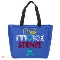No More Sexual Assault Awareness Gift Teal Ribbon Gift Tote Bag thumb 0