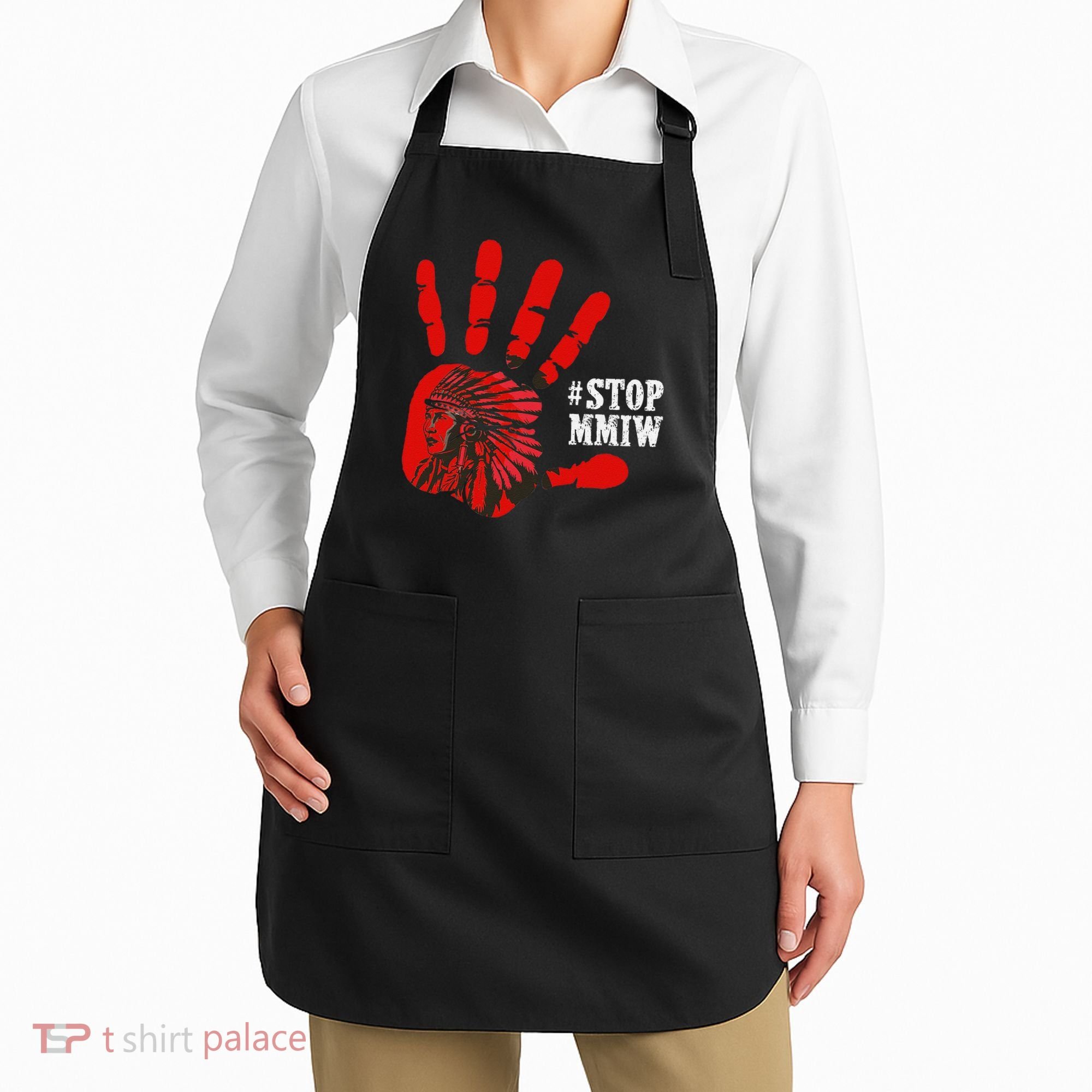 No More Stolen Sisters Stop MMIW Apron