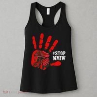No More Stolen Sisters Stop MMIW Women's Tank Top thumb 3