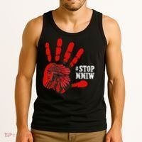No More Stolen Sisters Stop MMIW Tank Top thumb 3