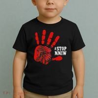 No More Stolen Sisters Stop MMIW Toddler T-Shirt thumb 2