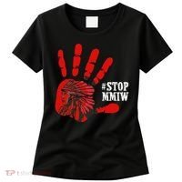 No More Stolen Sisters Stop MMIW Women's T-Shirt thumb 0