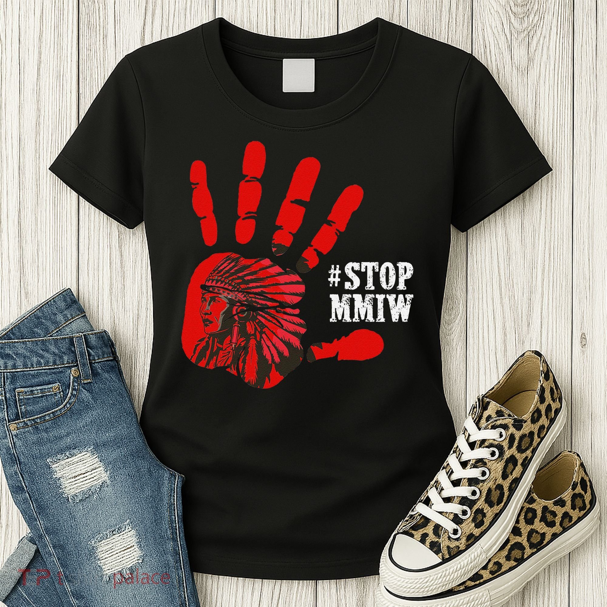 No More Stolen Sisters Stop MMIW Women's T-Shirt