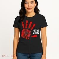 No More Stolen Sisters Stop MMIW Women's T-Shirt thumb 4