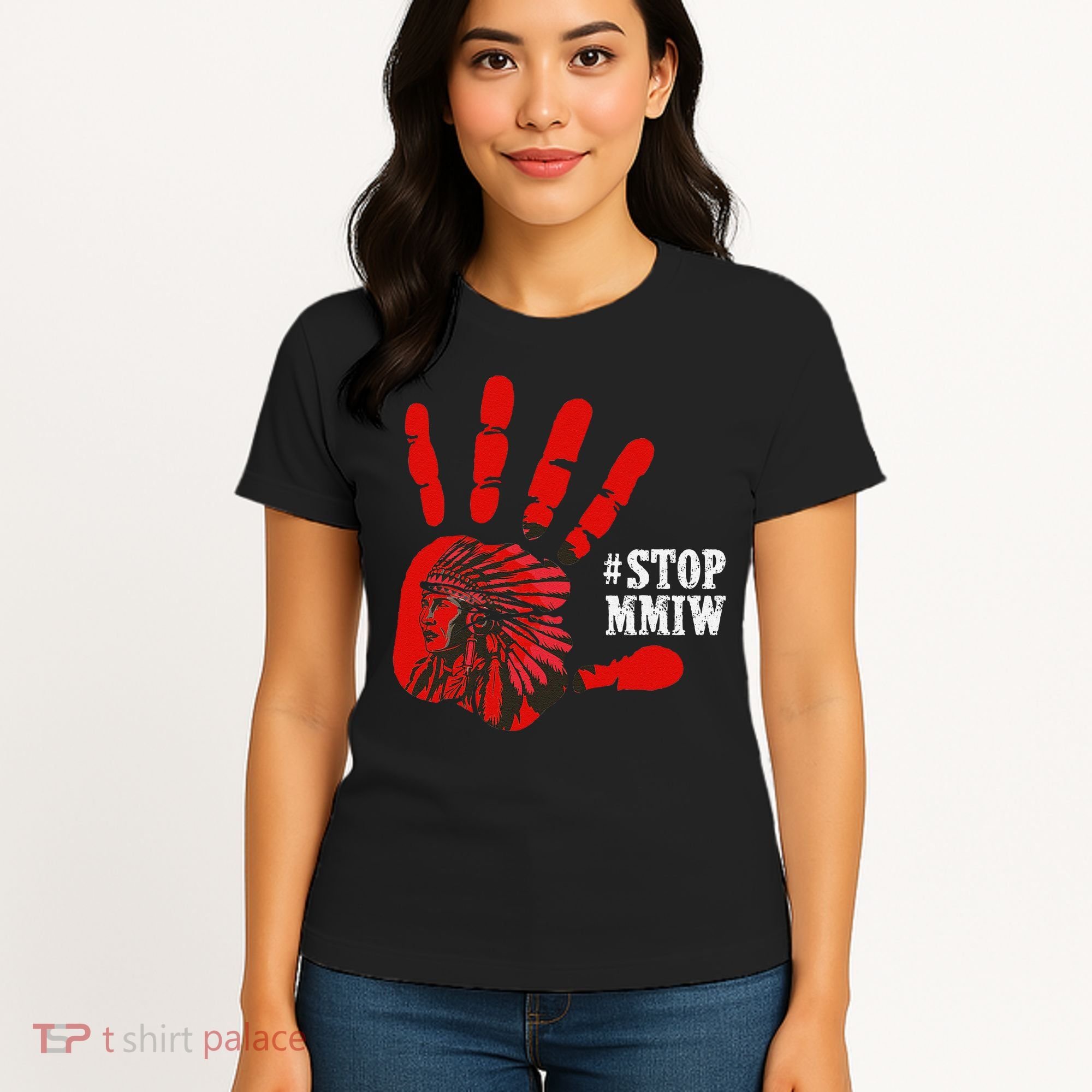 No More Stolen Sisters Stop MMIW Women's T-Shirt