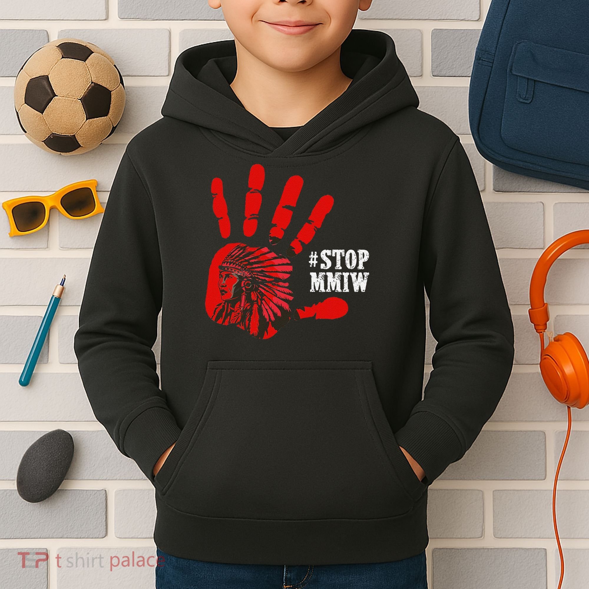 No More Stolen Sisters Stop MMIW Kids Hoodie