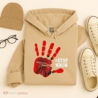 No More Stolen Sisters Stop MMIW Hoodie thumb 4