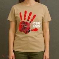 No More Stolen Sisters Stop MMIW T-Shirt thumb 4