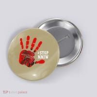 No More Stolen Sisters Stop MMIW Button thumb 0