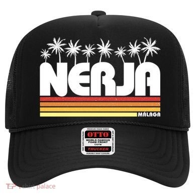 Nerja Malaga Spain Retro Tourism Gift Hat