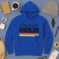 Nerja Malaga Spain Retro Tourism Gift Hoodie thumb 3