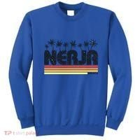 Nerja Malaga Spain Retro Tourism Gift Sweatshirt thumb 0