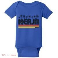 Nerja Malaga Spain Retro Tourism Gift Baby Bodysuit thumb 0