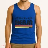Nerja Malaga Spain Retro Tourism Gift Tank Top thumb 3