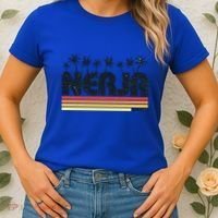 Nerja Malaga Spain Retro Tourism Gift Women's T-Shirt thumb 2