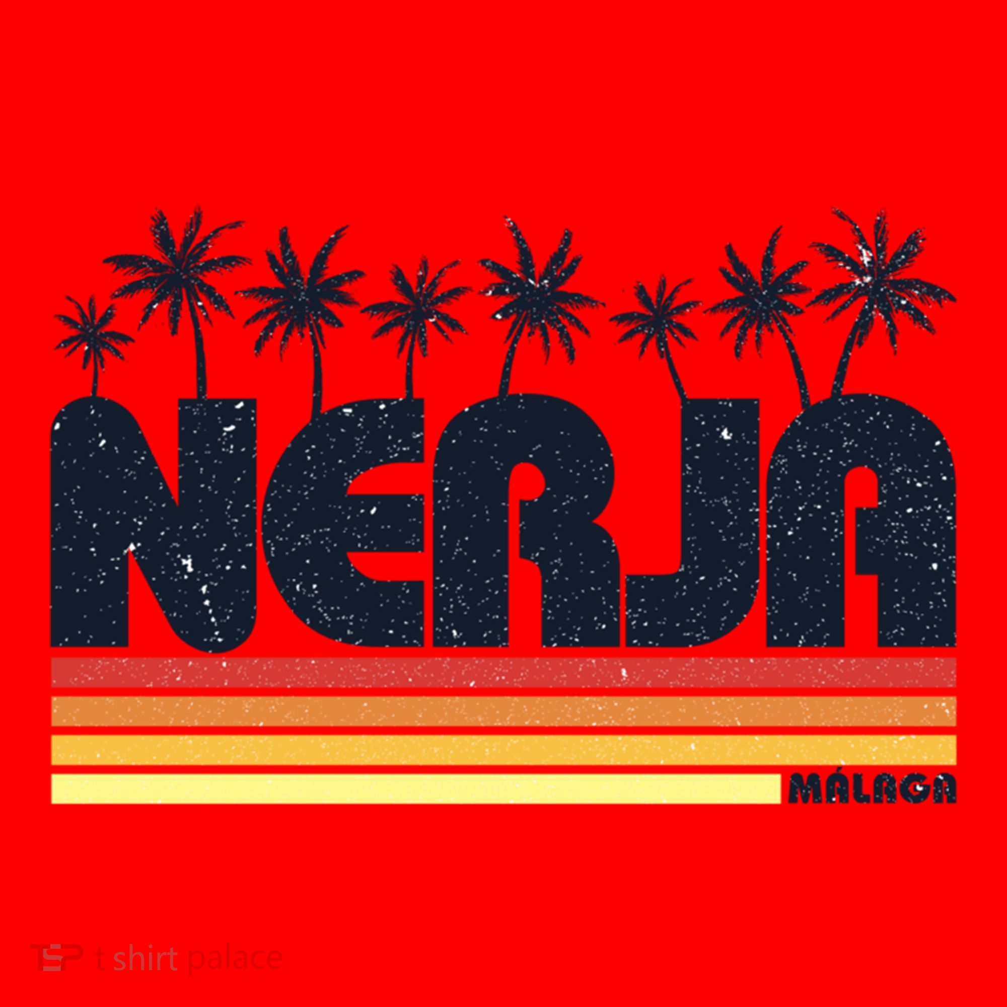 Nerja Malaga Spain Retro Tourism Gift Santa Hat