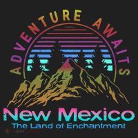New Mexico State Retro Outdoors & Nm Mountains Beanie thumb 2