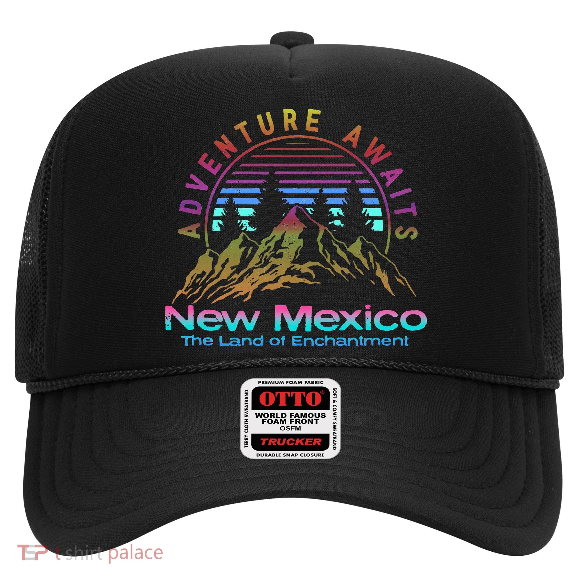 New Mexico State Retro Outdoors & Nm Mountains Hat