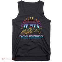 New Mexico State Retro Outdoors & Nm Mountains Tank Top thumb 0