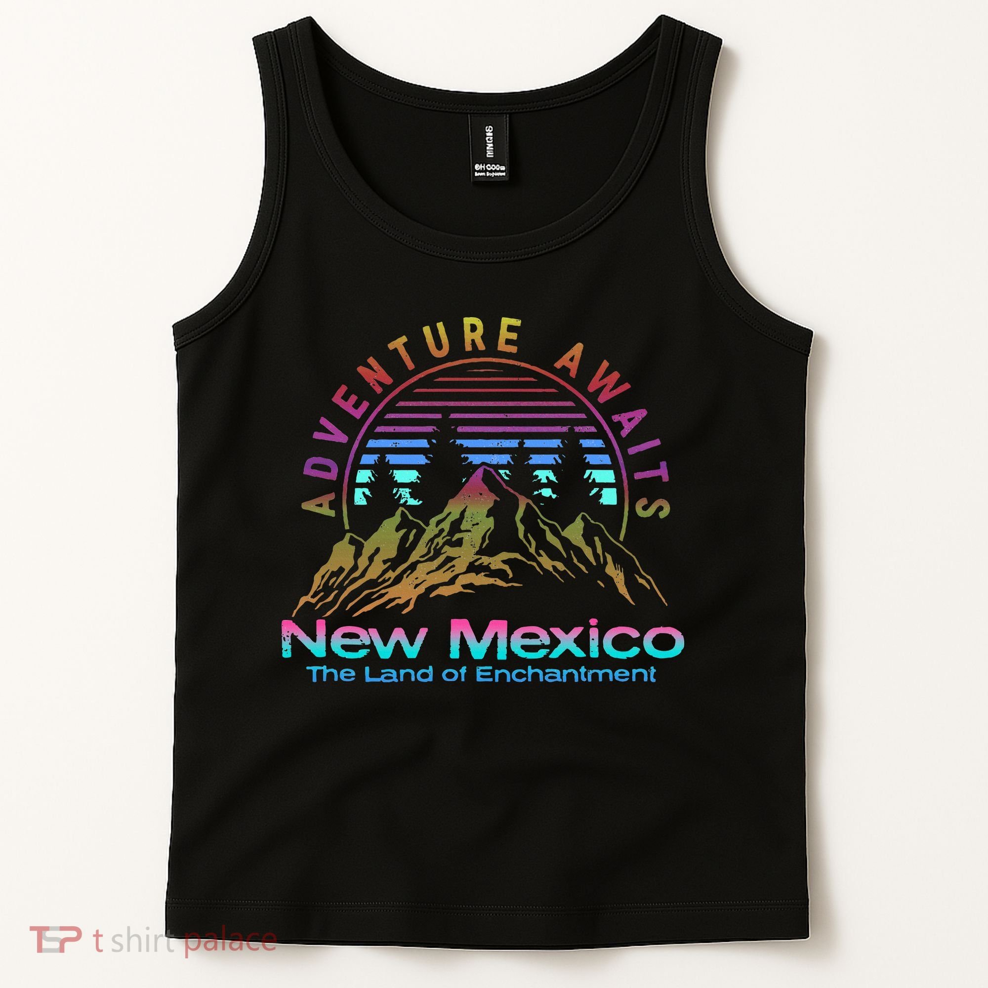 New Mexico State Retro Outdoors & Nm Mountains Tank Top