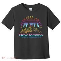 New Mexico State Retro Outdoors & Nm Mountains Toddler T-Shirt thumb 0