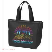 New Mexico State Retro Outdoors & Nm Mountains Tote Bag thumb 3