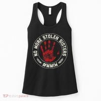 No More Stolen Sisters Mmiw Missing Murdered Indigenous Girl Women's Tank Top thumb 0