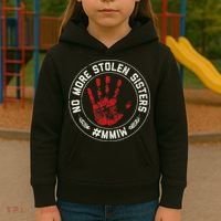 No More Stolen Sisters Mmiw Missing Murdered Indigenous Girl Kids Hoodie thumb 3