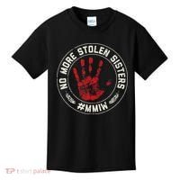 No More Stolen Sisters Mmiw Missing Murdered Indigenous Girl Kids T-Shirt thumb 0