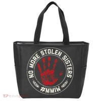 No More Stolen Sisters Mmiw Missing Murdered Indigenous Girl Tote Bag thumb 0