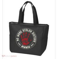 No More Stolen Sisters Mmiw Missing Murdered Indigenous Girl Tote Bag thumb 3
