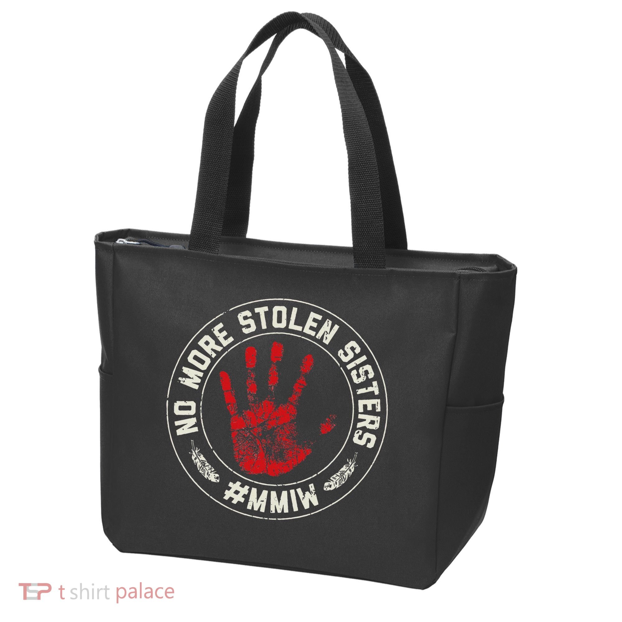 No More Stolen Sisters Mmiw Missing Murdered Indigenous Girl Tote Bag
