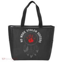 No More Stolen Sisters Missing And Murdered Indigenous Women Tote Bag thumb 0
